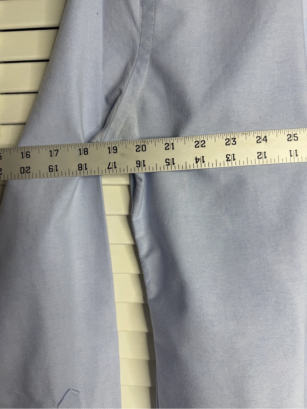 Ralph Lauren Light Blue Button‑Down Shirt Women’s Size 8 Classic Preppy Style - Picture 7 of 8